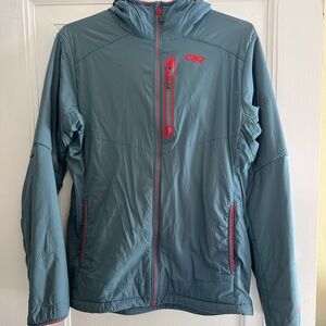 Outdoor Research Ascendant Hoody Men’s Medium Polartec Alpha Varsity Blue